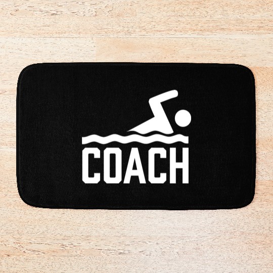 Swimming Coach Swimming Instructor Swim Course Bath Mats
