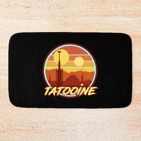 TATOOINE HOLIDAY Bath Mats