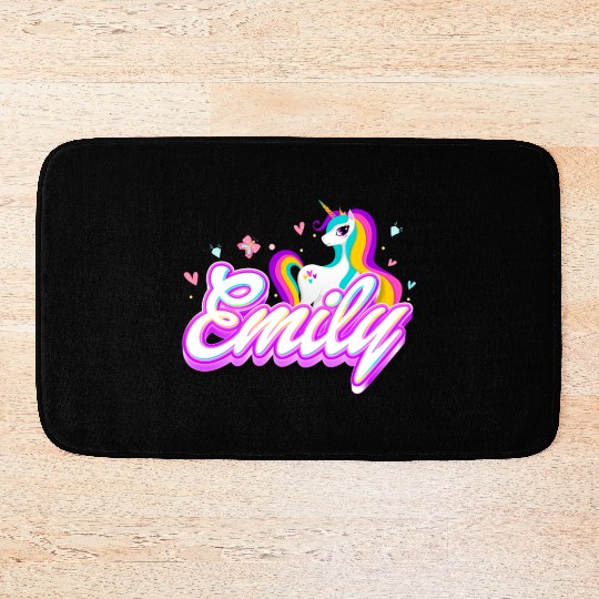 Emily Unicorn Bath Mats