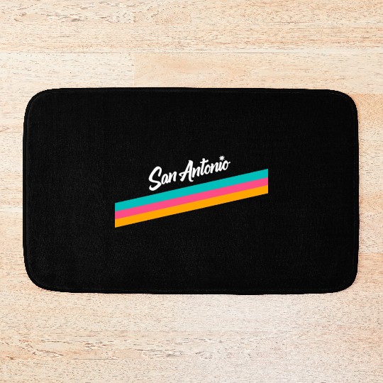 San Antonio Spurs Logo Bath Mats