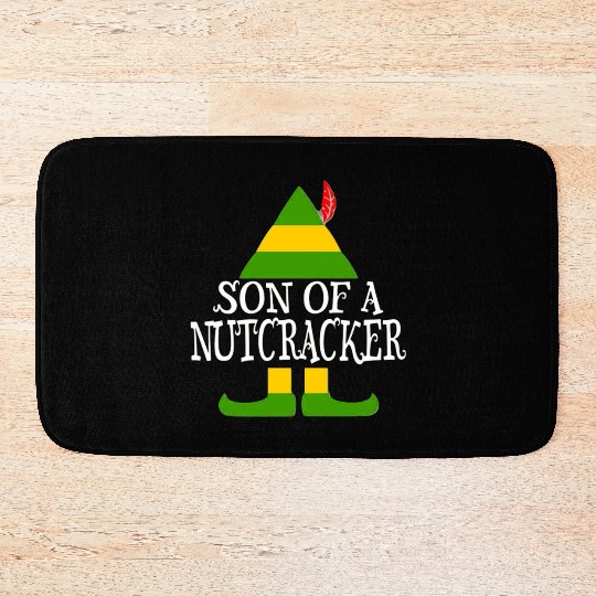 Son of a nutcracker Bath Mats