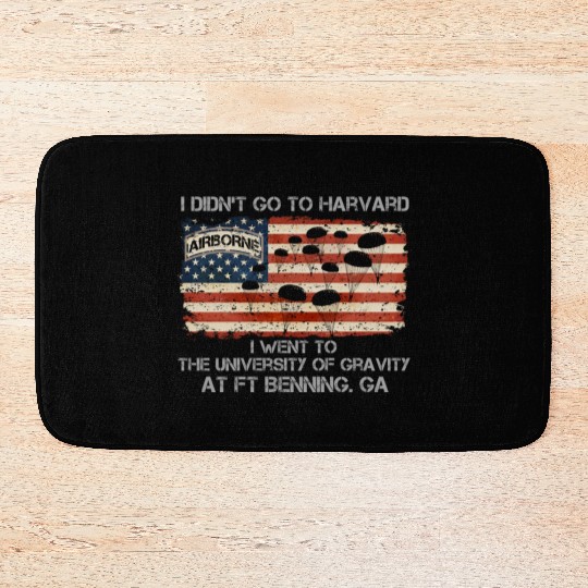 82nd Airborne Division US Army Veteran US Bath Mats