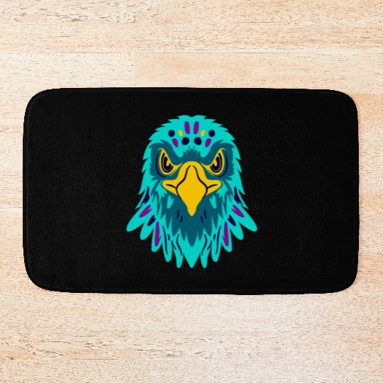 Banksy-Eagle Colors Bath Mats