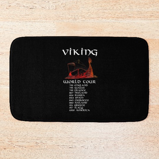 Viking World Tour Valiant Viking Warriors Bath Mats