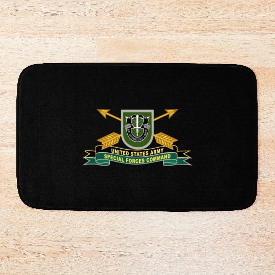 Army US Army Special Forces Command Flash Bath Mats