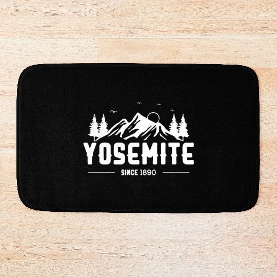 Yosemite National Park 1890 Bath Mats