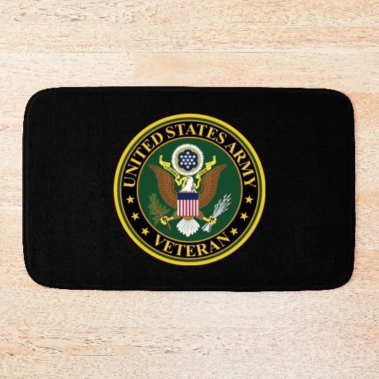 Army US Army Veteran Bath Mats