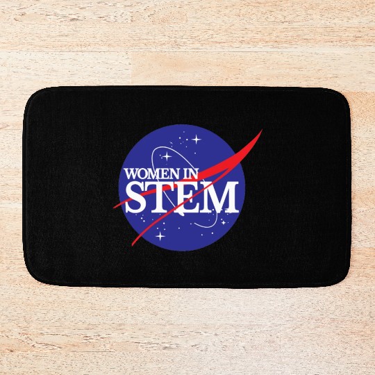 Women In Stem Bath Mats NASA Female Scientist