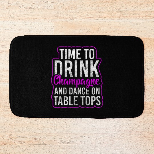 Alcohol Partying Vodka Bath Mats