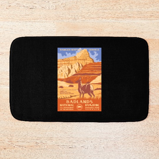 Badlands National Park WPA Bath Mats