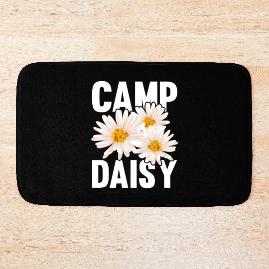 Daisy Garden Gardening Gardener Bath Mats
