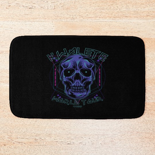 Kwalete World Tour Diamond Skull Bath Mats