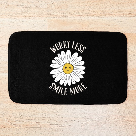 Daisy Garden Gardening Gardener Bath Mats