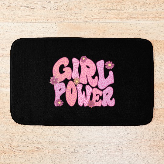 Girl Power sublimation Bath Mats