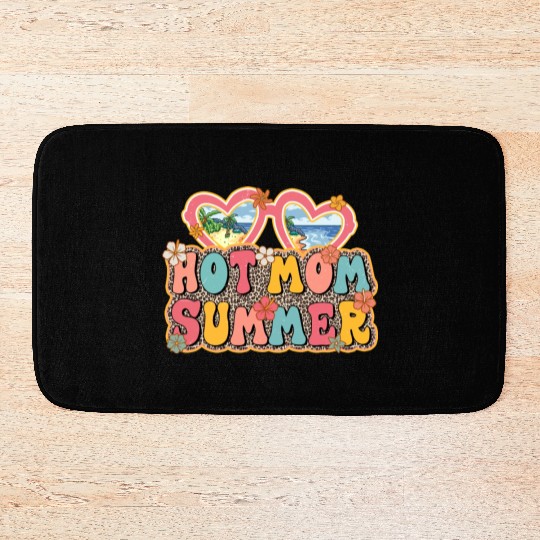 Hot Mom Summer sublimation Bath Mats