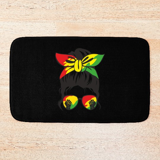 Juneteenth Day 1865, Freedom Day America African Bath Mats