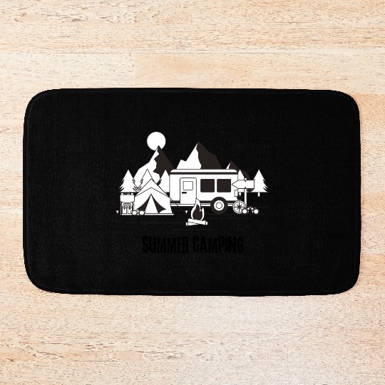 summer camping Bath Mats