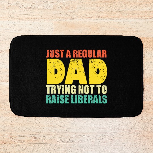 Mens Republican Just A Regular Dad Trying Not To Bath Mats