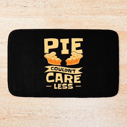 Pastry Chef Baking Pie Dessert Foodie Bath Mats
