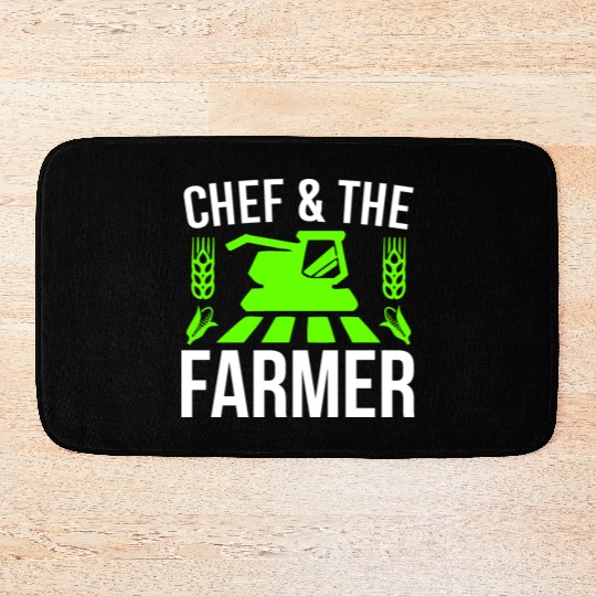 Farmer Bath Mats Chef & the Farmer Farm Life Gift Bath Mats