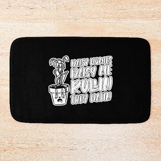 Daisy Garden Gardening Gardener Bath Mats