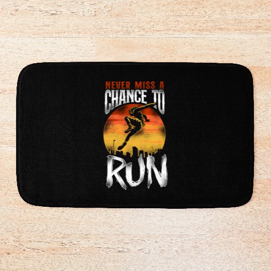 Parkour Free Running Traceur Bath Mats