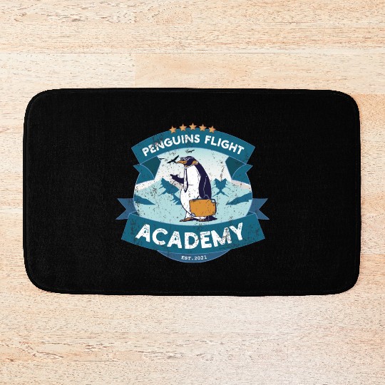 Penguin Academy Bath Mats