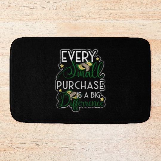 Self-Employed Work Money Business Bath Mats