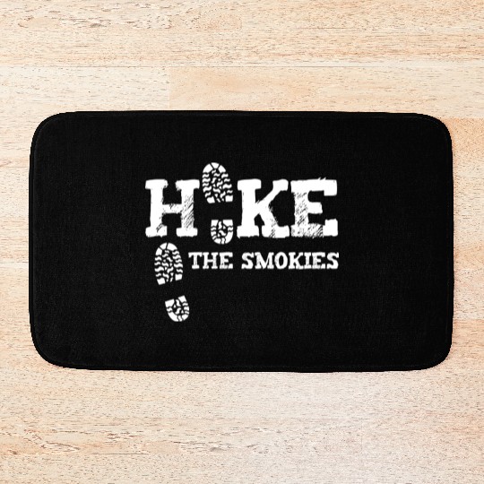 Hike The Smokies Great Smoky Mountains Gatlinburg Bath Mats