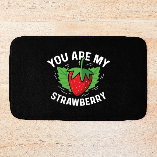My Strawberry Sweet Person Gift Bath Mats