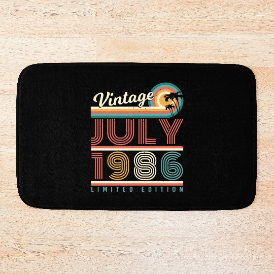 Year Of Construction July 1986 Bath Mats