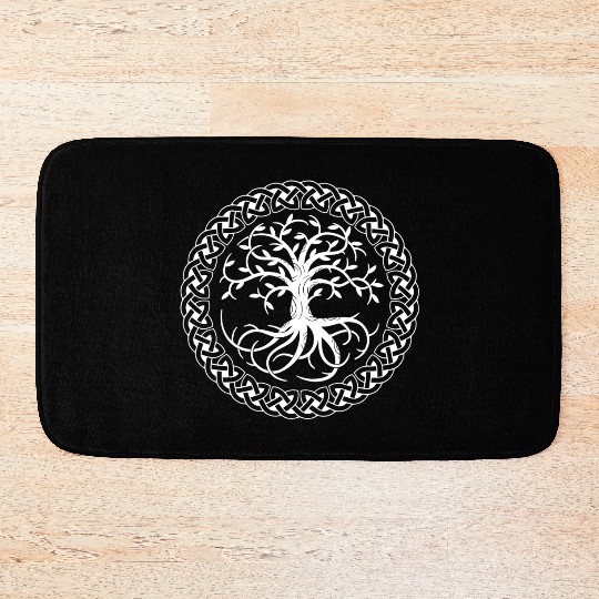 Celtic Tree of Life Bath Mats