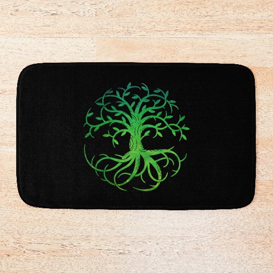 Celtic Tree of Life Bath Mats