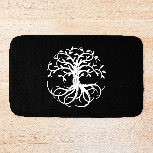 Celtic Tree of Life Bath Mats