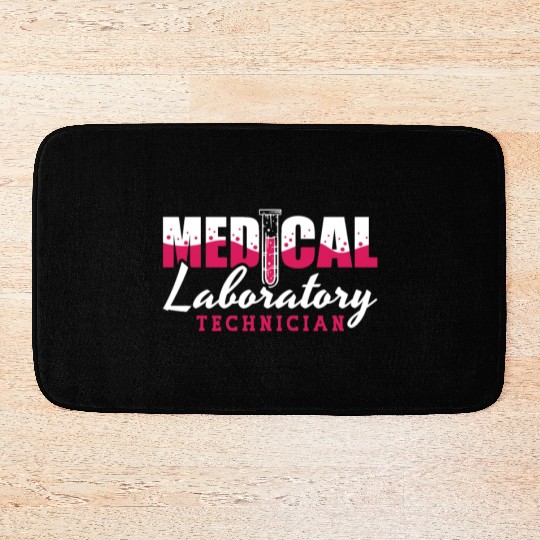 Medical Laboratory Technician Chemist Lab Tech Bath Mats