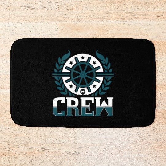 Crew Cruise Ship Sail Boating Ship Vacation Bath Mats
