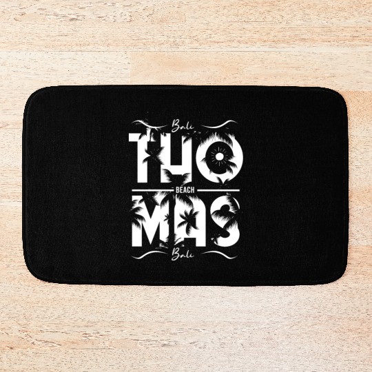 St Thomas Beach Vacation Souvenir Bath Mats