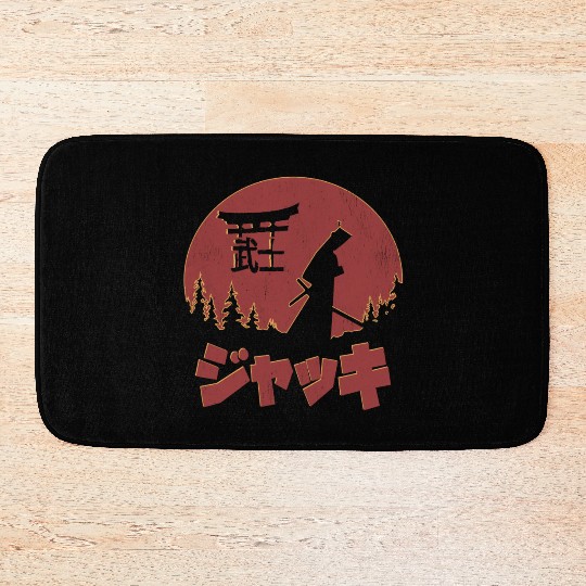Samurai legend Bath Mats