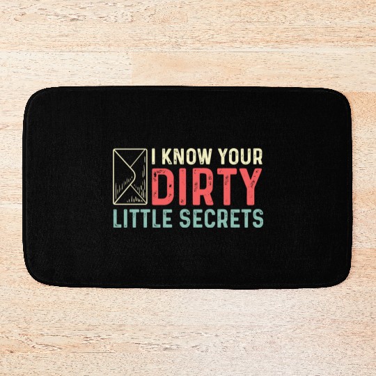 Little Dirty Secrets Joker Gift Bath Mats