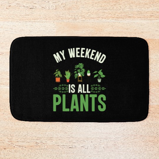 Relax And Chill Planting And Harvest Flowers Gifts Bath Mats