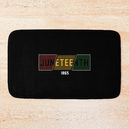 Juneteenth Black History Day Pride Gift Bath Mats
