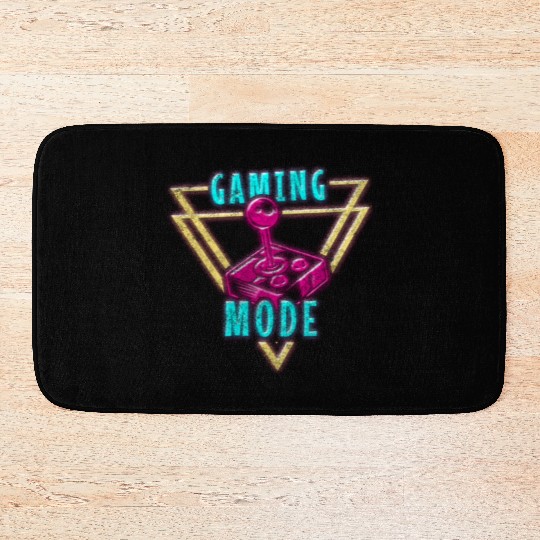 Retro Party Colorful Old School Bath Mats