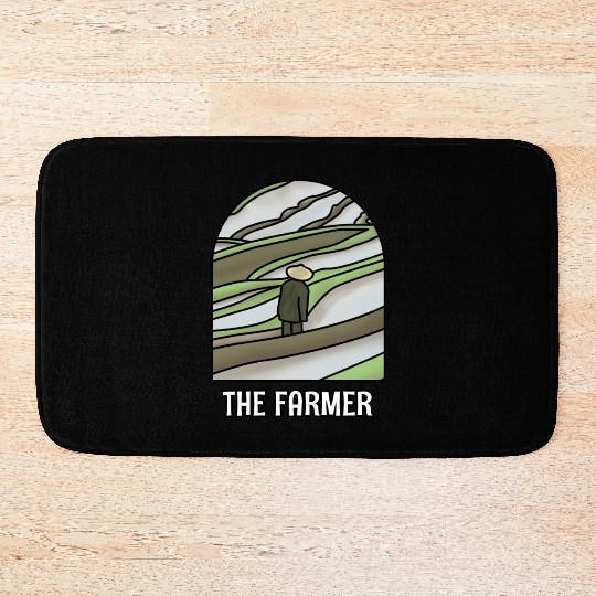 Indonesian Farmer Bath Mats