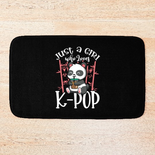 Just A Girl Who Loves K-Pop Bath Mats