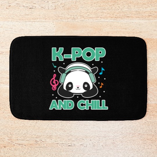 K-Pop and Chill Bath Mats