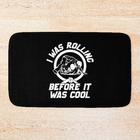 Vintage BJJ Rolling Before It was Cool Grappling J Bath Mats