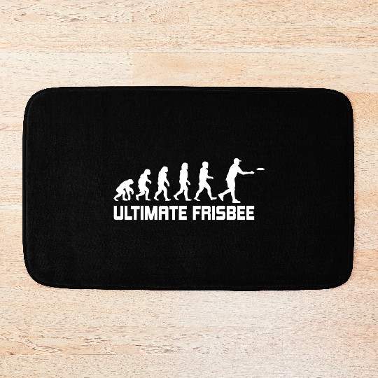 Ultimate Frisbee Evolution Disc Golf Bath Mats