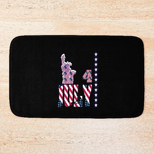 Independence Since 1776 Fourth July Bath Mats