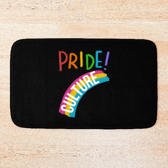 Pride pop art - lgbt community Bath Mats