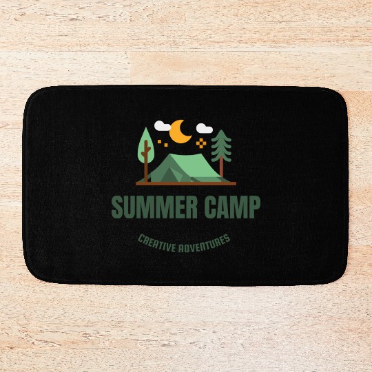 Summer Camp Bath Mats